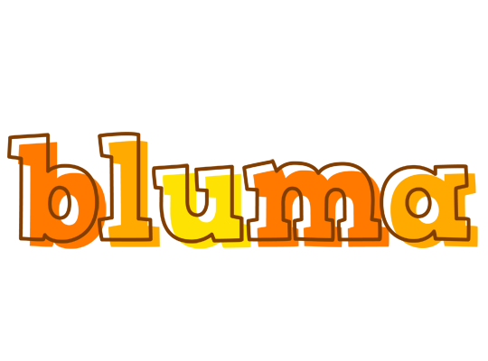 Bluma desert logo