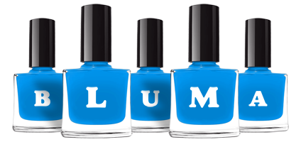 Bluma glossy logo