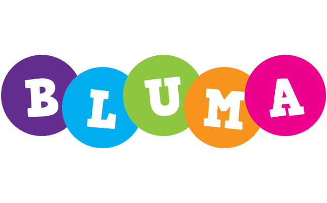 Bluma happy logo