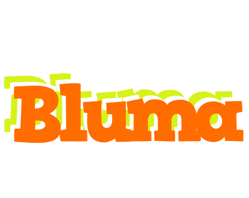 Bluma healthy logo