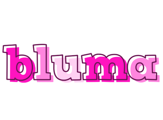 Bluma hello logo