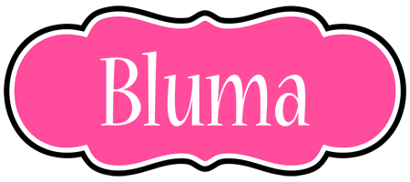 Bluma invitation logo