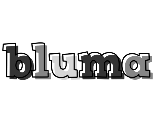 Bluma night logo