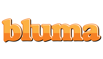 Bluma orange logo