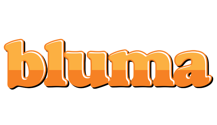 Bluma orange logo