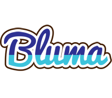 Bluma raining logo