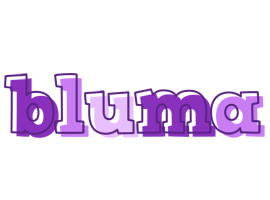 Bluma sensual logo