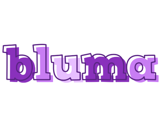 Bluma sensual logo