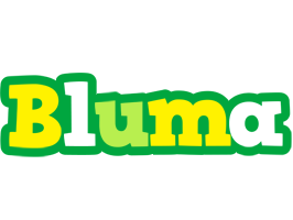 Bluma soccer logo