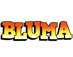 Bluma sunset logo