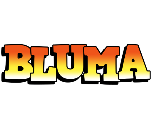 Bluma sunset logo