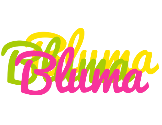 Bluma sweets logo