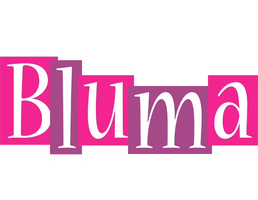 Bluma whine logo