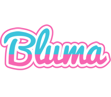 Bluma woman logo