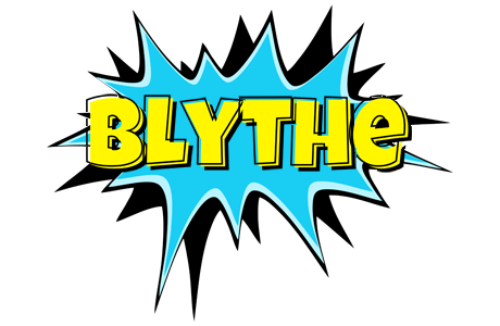 Blythe amazing logo