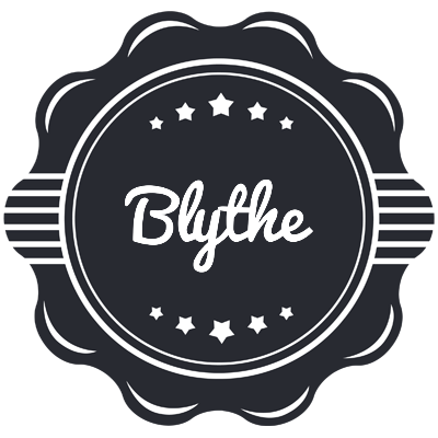 Blythe badge logo