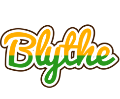 Blythe banana logo