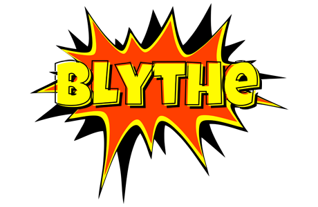 Blythe bazinga logo