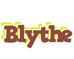 Blythe caffeebar logo