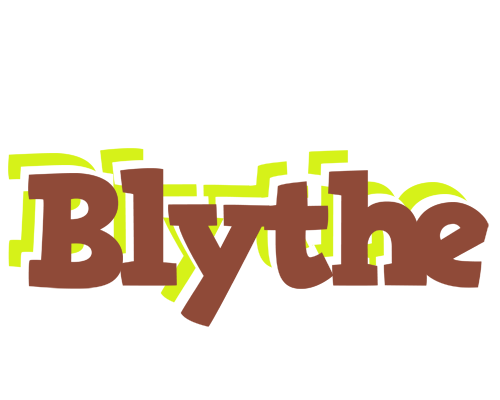 Blythe caffeebar logo