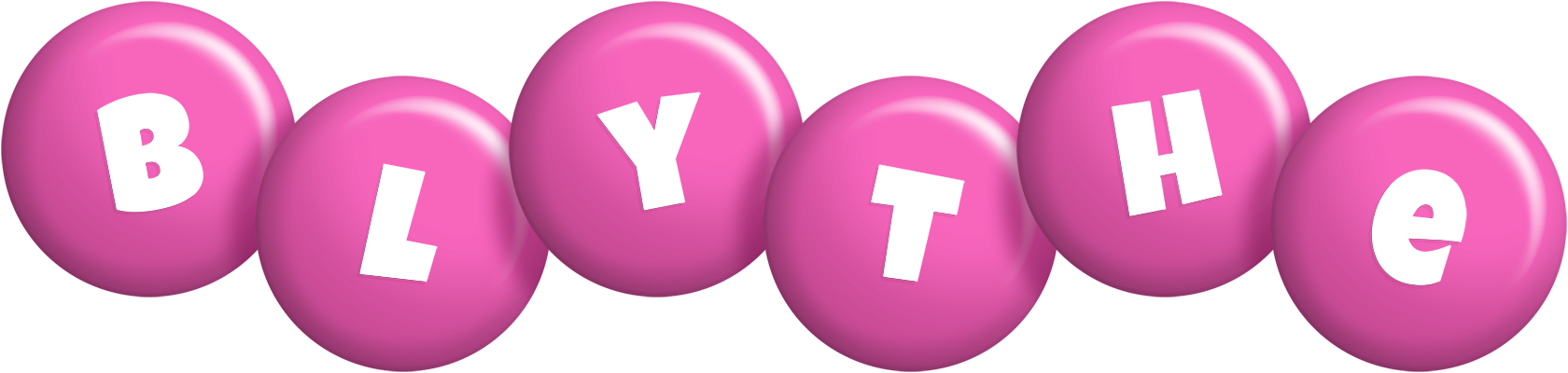 Blythe candy-pink logo