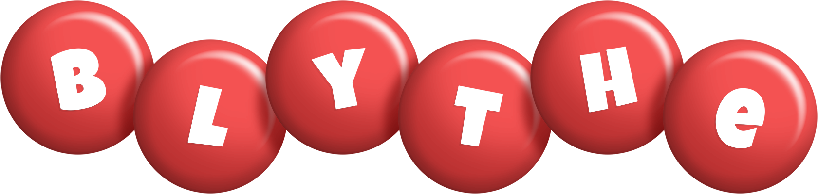 Blythe candy-red logo