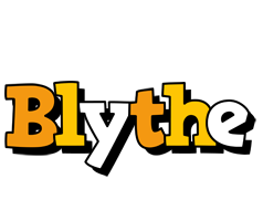 Blythe cartoon logo