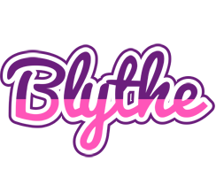 Blythe cheerful logo