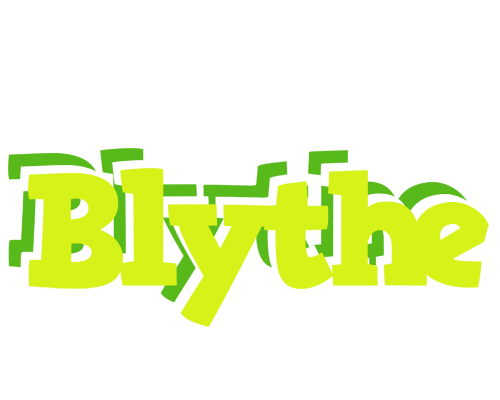 Blythe citrus logo