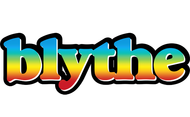 Blythe color logo