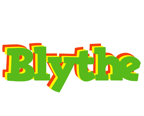 Blythe crocodile logo