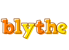 Blythe desert logo