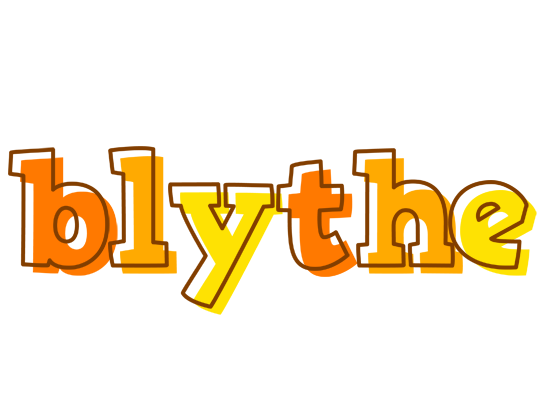 Blythe desert logo