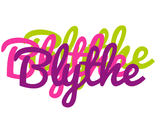 Blythe flowers logo
