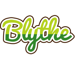 Blythe golfing logo