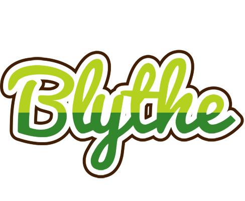 Blythe golfing logo