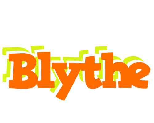 Blythe healthy logo
