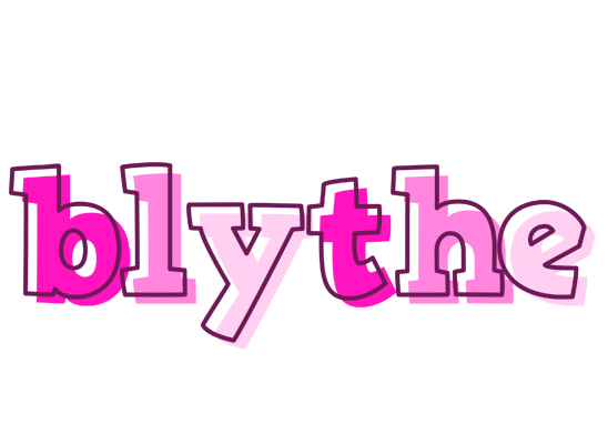 Blythe hello logo
