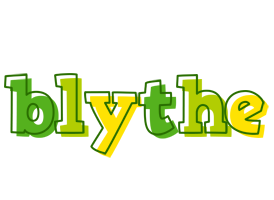 Blythe juice logo