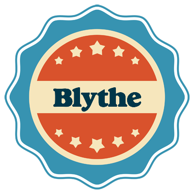 Blythe labels logo