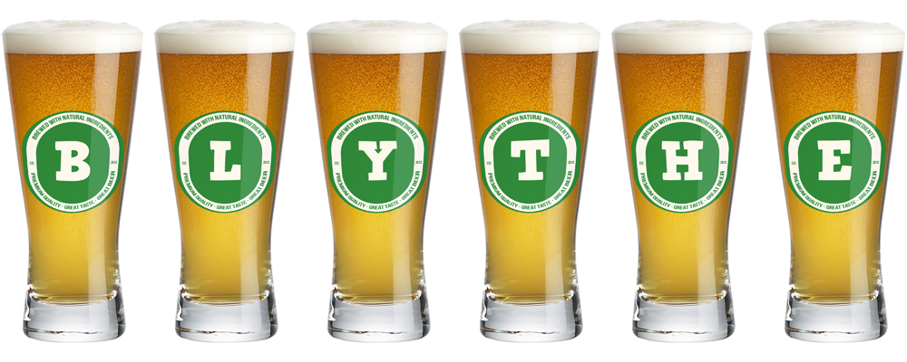 Blythe lager logo