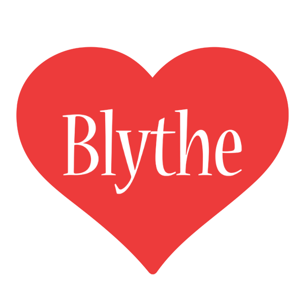 Blythe love logo