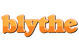 Blythe orange logo