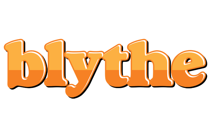 Blythe orange logo