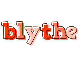 Blythe paint logo