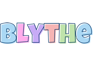 Blythe pastel logo