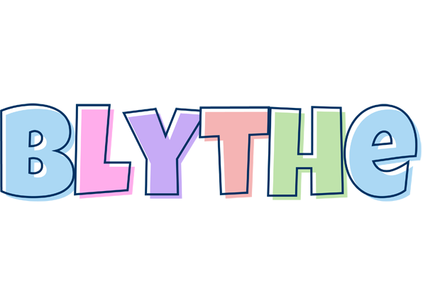 Blythe pastel logo