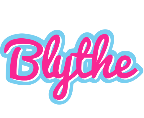 Blythe popstar logo