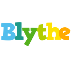 Blythe rainbows logo