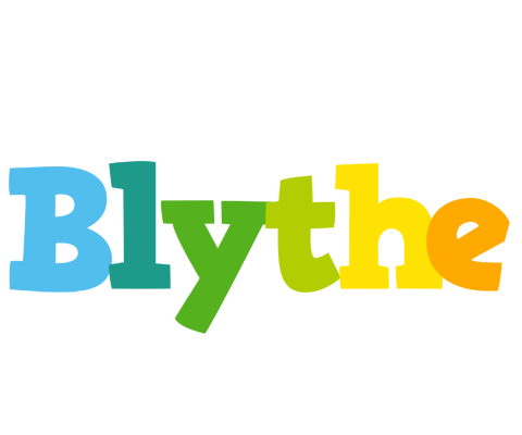 Blythe rainbows logo